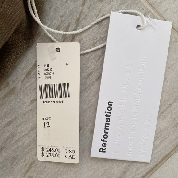 NWT Autumn Linen Jumpsuit - Picture 10 of 10